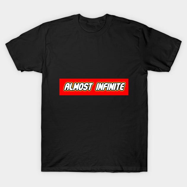 Almost Infinite Blocks T-Shirt by Vlognation